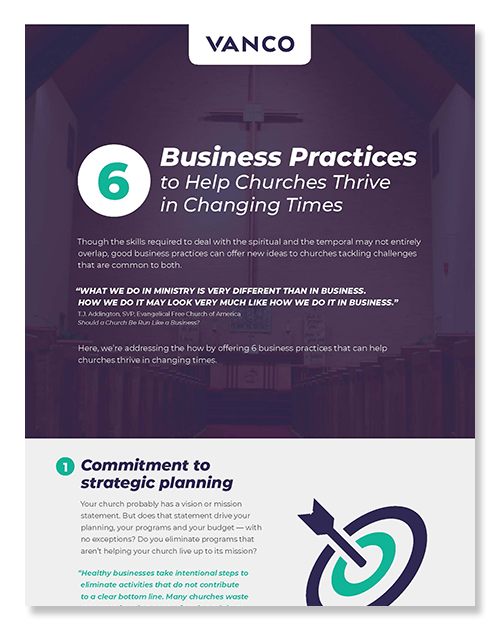 eGiving Guide: 6 Business Tips to Help Churches Cover